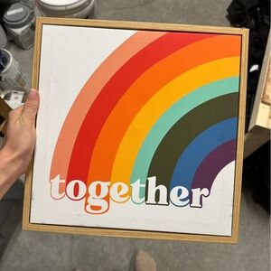 Together wall sign